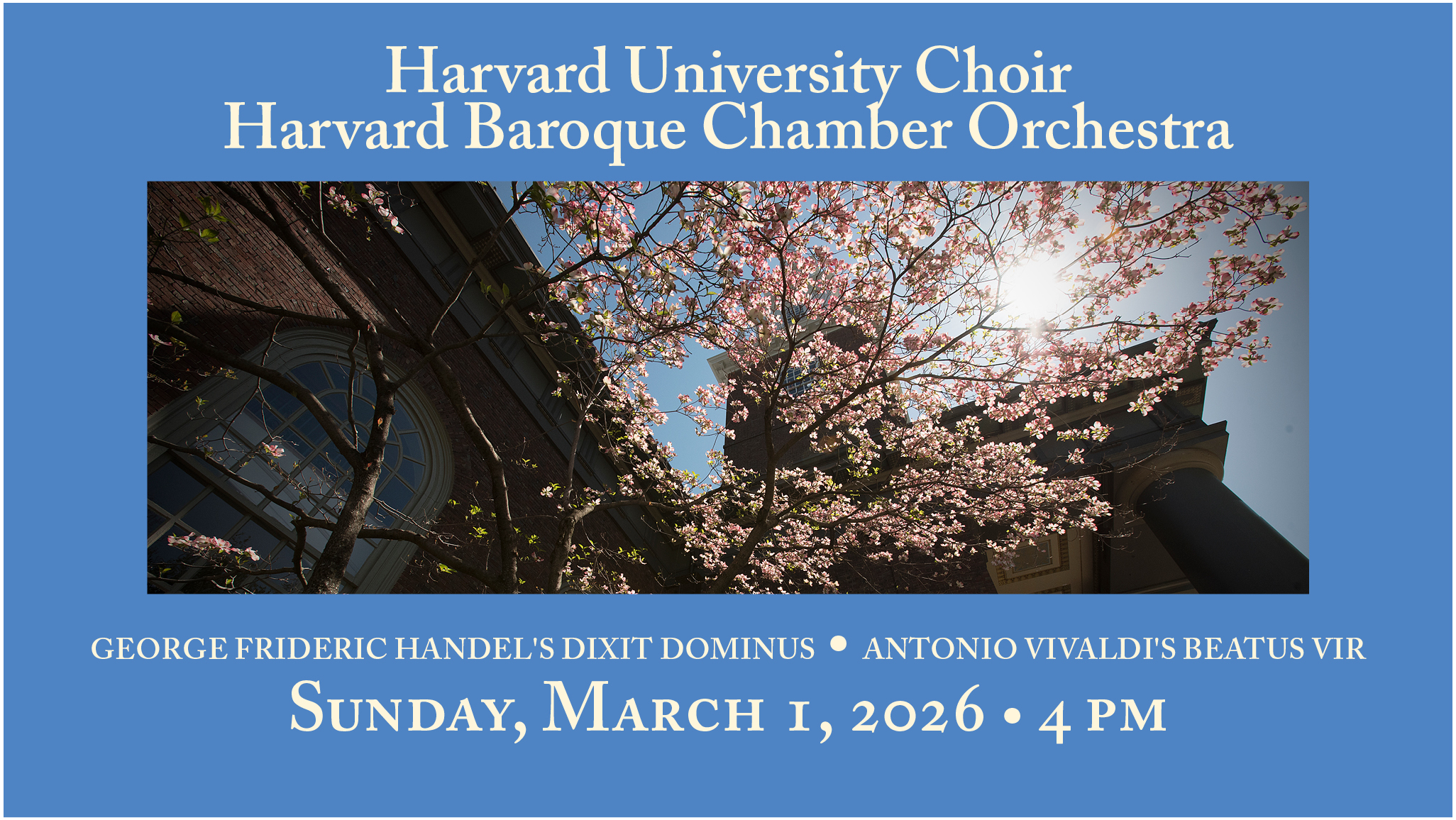 Spring Concert poster 2026