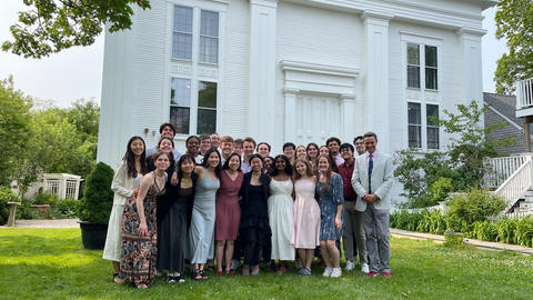 Harvard University Sings in Provincetown during 2025 tour.