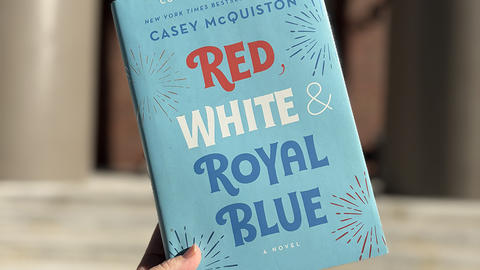 Book cover of Red White and Royal Blue