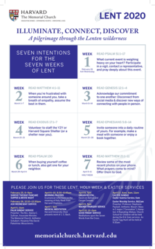 Lent mailer