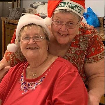 Ruthann and Shirley