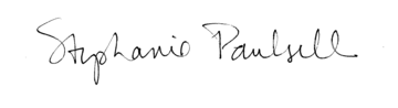 Stephanie Paulsell signature