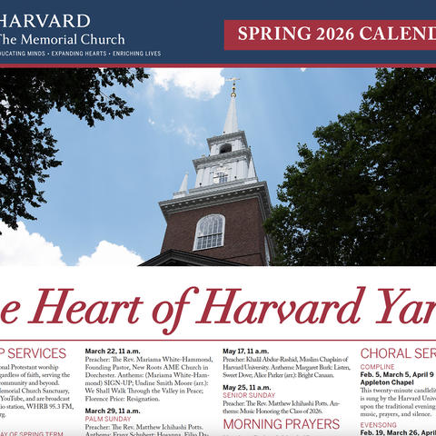2026 Spring Calendar