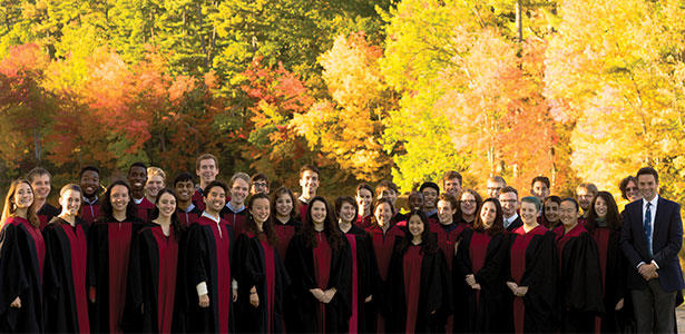 The Harvard University Choir (Photo: Arturo R. Rolla)