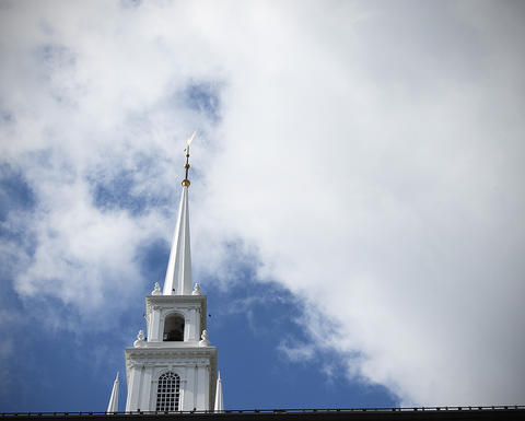 Steeple of the Memorial Church
