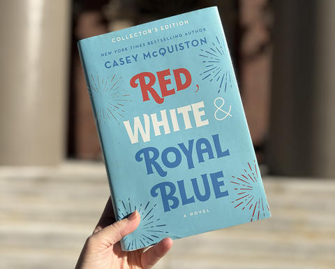 Book cover of Red White and Royal Blue