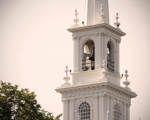 Memorial Church Steeple and Bell