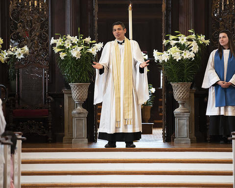 The Rev. Matthew I.Potts, Easter Sunday, 2022
