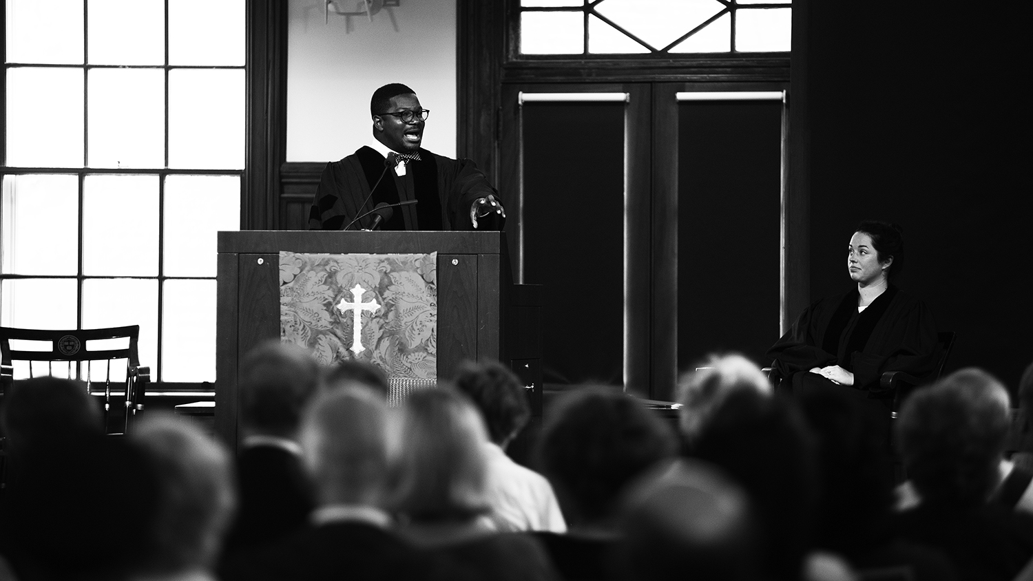 Jonathan L. Walton at Freshman Sunday