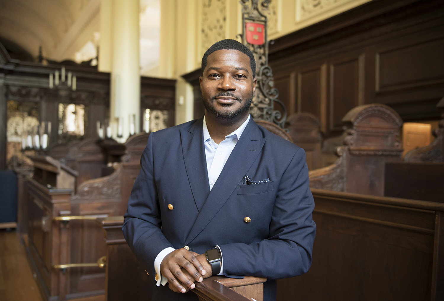 Professor Jonathan L. Walton in Appleton Chapel