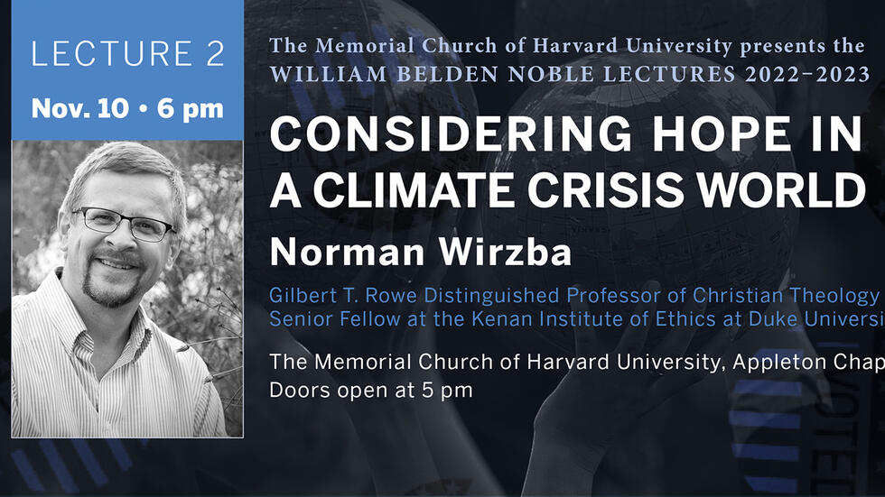 Norman Wirzba Noble Lecturer