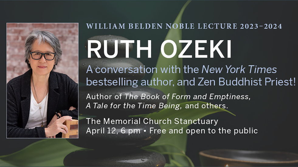 2024 Noble Lecture with Ruth Ozeki, April 12