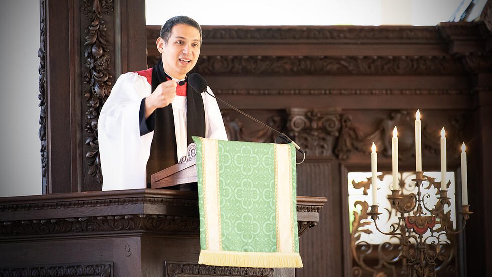The Rev. Matthew Potts, Sunday Service Oct. 30, 2022