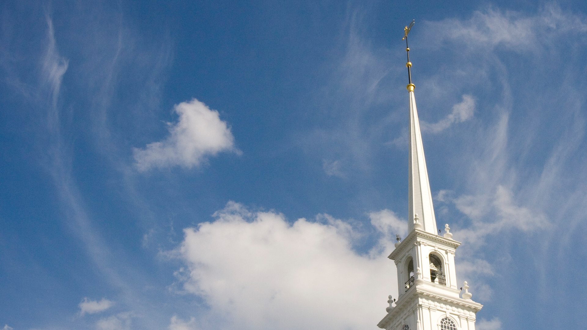 Clouds and sky around MemChurch