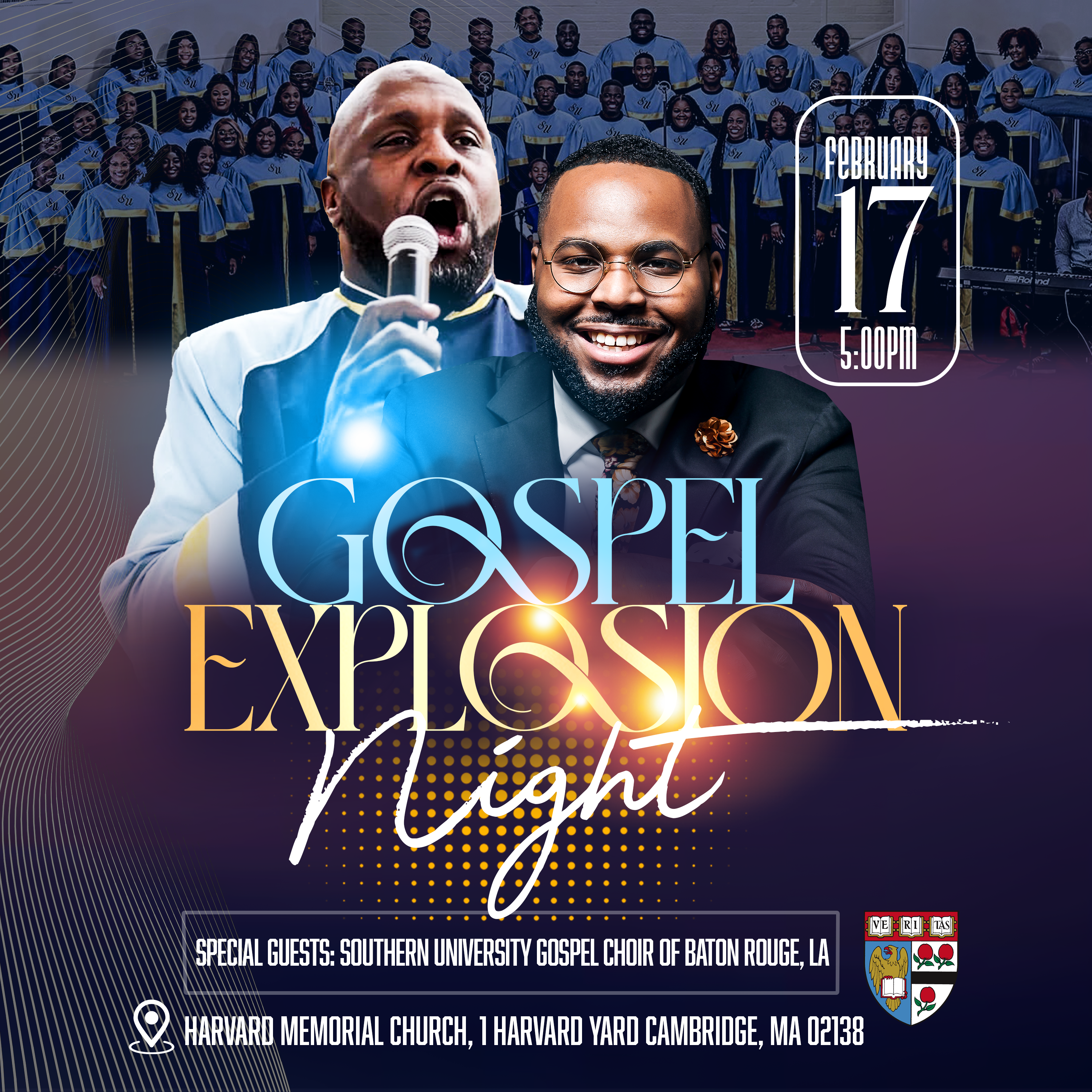 Gospel Explosion Night Poster
